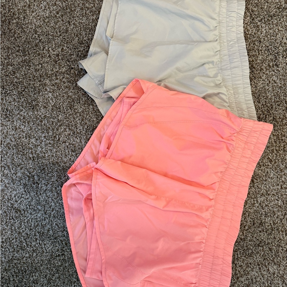 Avia Women's Pink and Gray Shorts